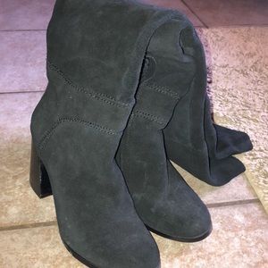 Black Over the Knee boots - Steve Madden Novela